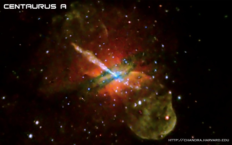 The jets and accretion disk around the black hole in Centaurus A